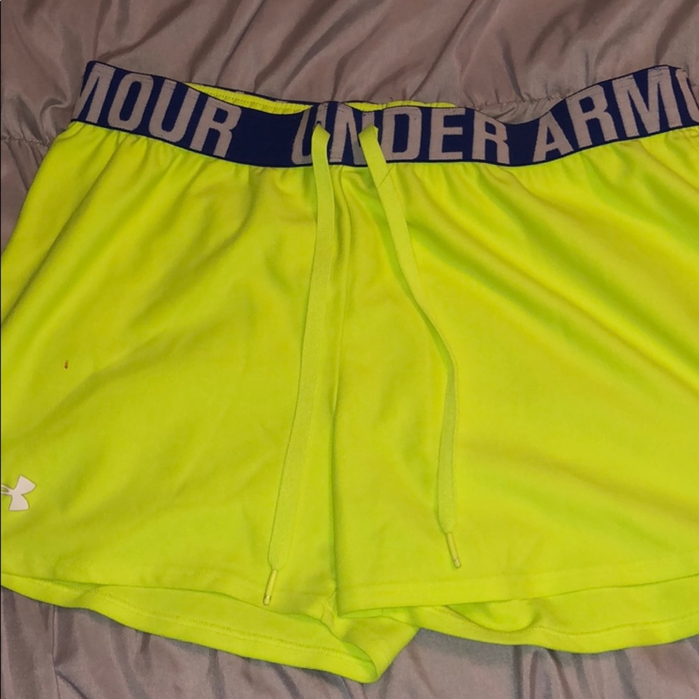 Under Armor running shorts